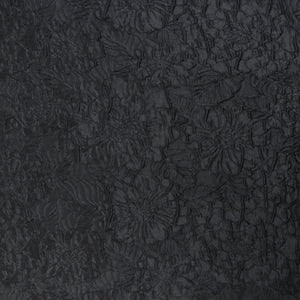 Deadstock Lightweight Jacquard Fabric - Embossed Flowers