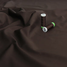 Deadstock Stretch Cotton Tencel™ - Chocolate Brown