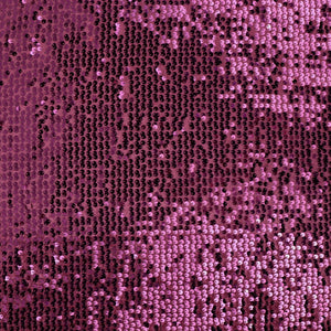 Deadstock Stretch Velvet Sequins - Sugar Plum - END OF BOLT 80cm