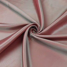 Deadstock Viscose Acetate Satin Twill - Shot Lining - Coral Pink + Sage Green