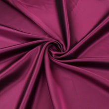 Deadstock Viscose Acetate Satin Twill - Shot Lining - Plum + Black