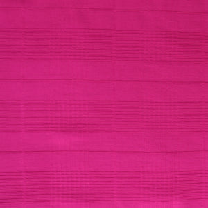 Deadstock Viscose Blend Jacquard - Grid - Pink