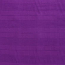 Deadstock Viscose Blend Jacquard - Grid - Purple