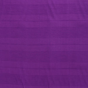 Deadstock Viscose Blend Jacquard - Grid - Purple