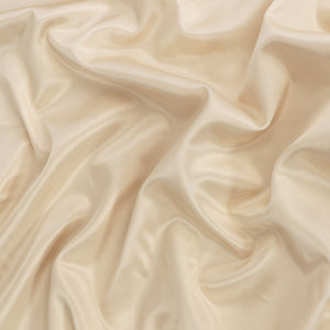 Deadstock Viscose Cotton Satin Twill Lining - Cream