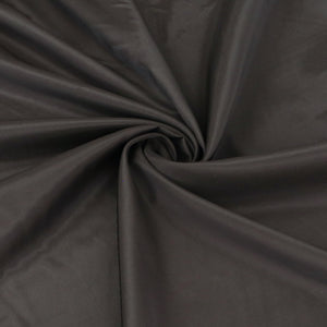 Deadstock Viscose Cotton Satin Twill Lining - Dark Brown