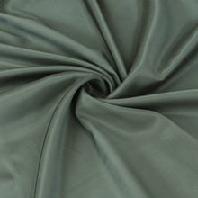 Deadstock Viscose Cotton Satin Twill Lining - Green