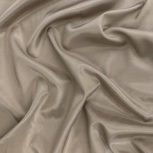 Deadstock Viscose Cotton Satin Twill Lining - Mushroom