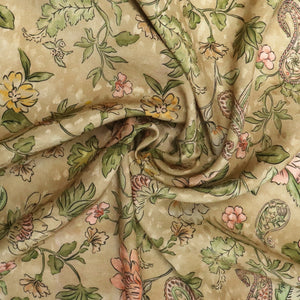 Deadstock Viscose Jacquard - Jasmine Floral - SECONDS
