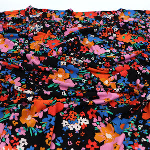 Deadstock Viscose Jersey - Bold Blooms