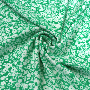 Deadstock Viscose Lawn - Green Meadow