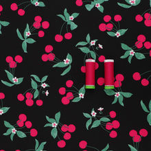 Deadstock Viscose Lawn - Sweet Cherries