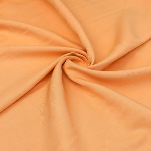 Deadstock Viscose Linen - Apricot Orange