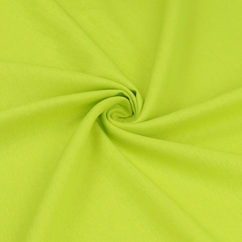 Deadstock Viscose Linen - Chartreuse Yellow