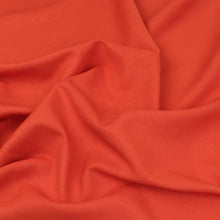 Deadstock Viscose Linen - Terracotta Orange