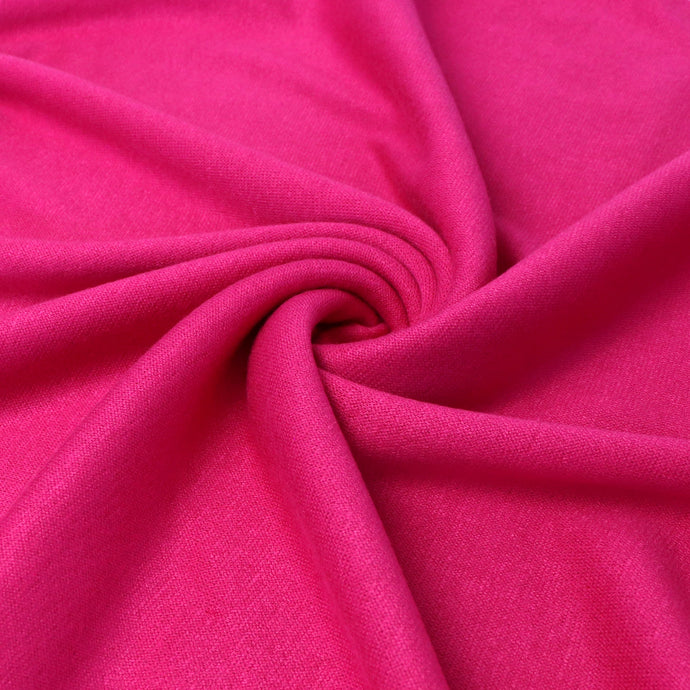 Deadstock Viscose Soft Knit - Hot Pink