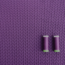 Deadstock Waffle Aubergine - Activewear & Swimwear Jersey