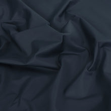 Deadstock Water Repellant Cotton Blend Trench Coating - Navy Blue