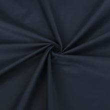 Deadstock Water Repellant Cotton Blend Trench Coating - Navy Blue