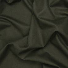 Deadstock Wool Cotton Suiting - Dark Olive