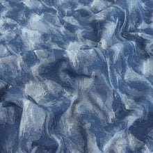 Denim 10.5oz - Blue Camo Jacquard