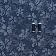 Denim 11oz - Jacquard Flowers