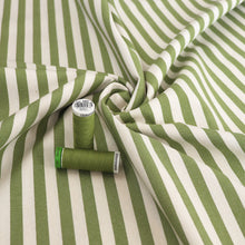 Denim 7.7oz - Yarn Dyed Stripe - Green