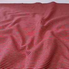 Denim 7oz - Hickory Thin Stripe - Red