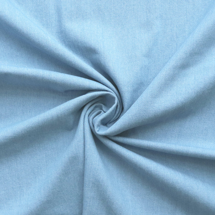 Denim 8oz Non Stretch - Light Blue Washed