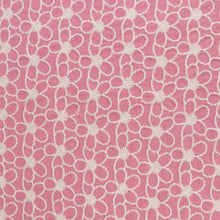Embroidered Cotton Lawn - Daisy Chain - Pink