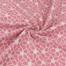 Embroidered Cotton Lawn - Daisy Chain - Pink