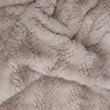 Faux Fur - Cable - Light Beige