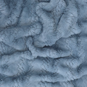 Faux Fur - Cable - Light Blue