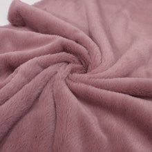 Faux Fur - Mauve Pink - SALE