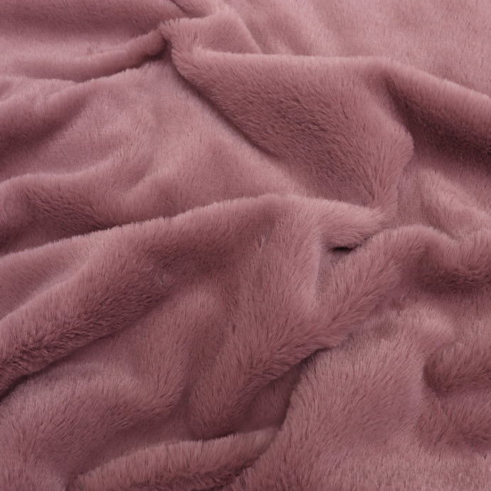 Faux Fur - Mauve Pink - END OF BOLT 196cm