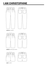 I AM PATTERNS - Christophine Trousers & Shorts