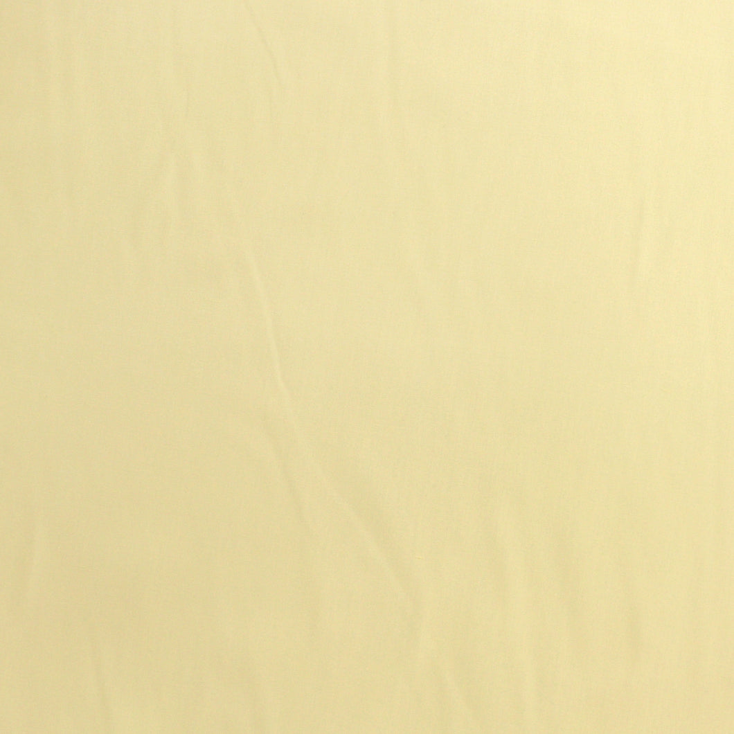 Cotton Poplin - Butter Yellow