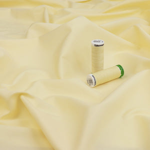 Cotton Poplin - Butter Yellow