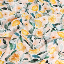 Cotton Double Gauze - Lemon Blossom