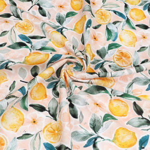 Cotton Double Gauze - Lemon Blossom