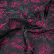 Jacquard Fabric - Iris - Pink