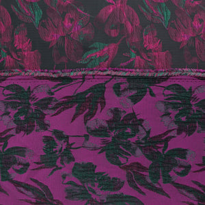 Jacquard Fabric - Iris - Pink