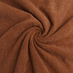 Jumbo Corduroy Faux Fur Back - Caramel - SEAMWORK - END OF BOLT 86cm