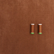 Jumbo Corduroy Faux Fur Back - Caramel - SEAMWORK - END OF BOLT 86cm