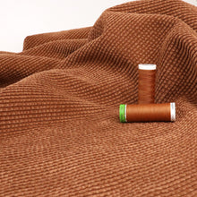Jumbo Corduroy Faux Fur Back - Caramel - SEAMWORK - END OF BOLT 86cm