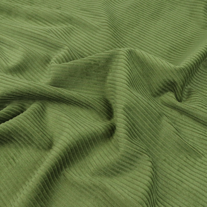 Jumbo Cotton Corduroy - Leaf Green
