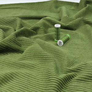 Jumbo Cotton Corduroy - Leaf Green