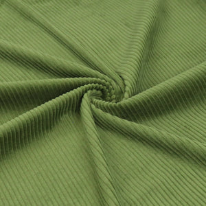 Jumbo Cotton Corduroy - Leaf Green