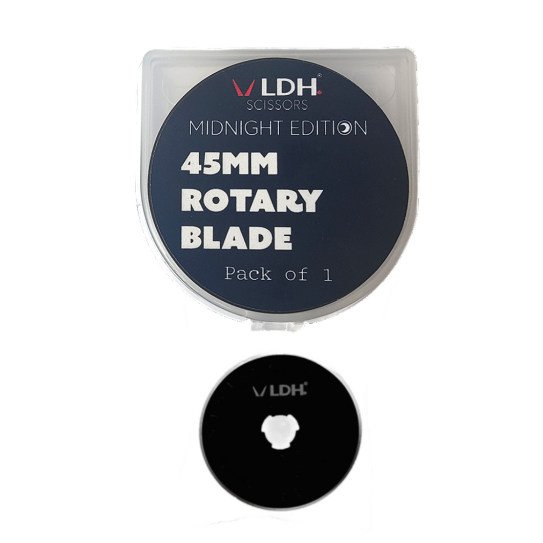 Rotary Blades - 45mm Midnight Edition - PACK OF 1 - LDH Scissors