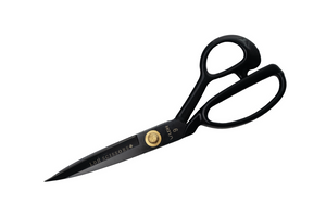 9" Midnight Edition Fabric Shears - LDH Scissors - Rubber Handle